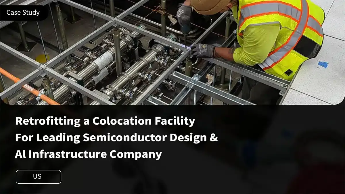 Modernización de una instalación de colocalización para una empresa líder en diseño de semiconductores e infraestructura de IA